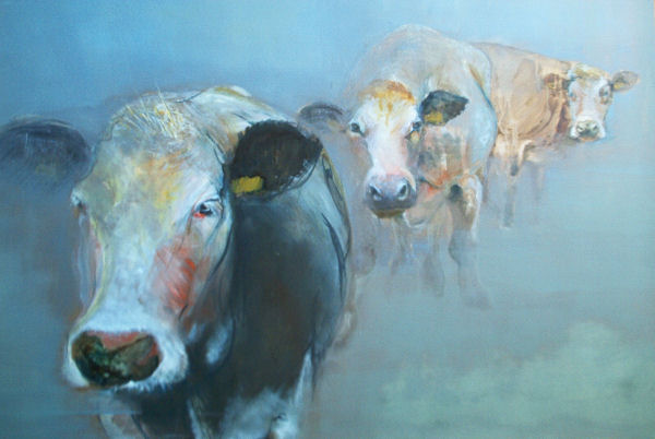 naar schilderijen koeien